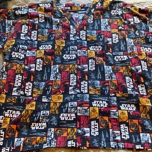 Star Wars scrub top